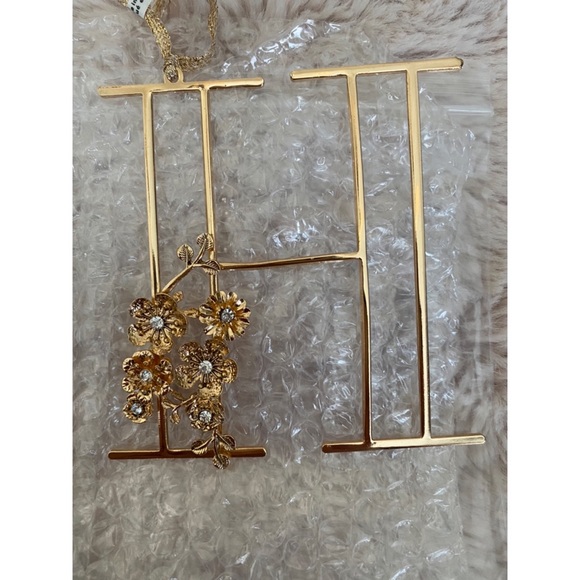 Anthropologie Floral Monogram Ornament - Picture 7 of 16